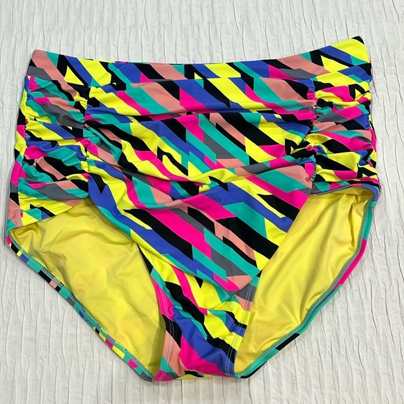 Releciga bikini ๐ bottom bikini ruched bottom new with tags nwt XXXL plus size - Picture 1 of 10